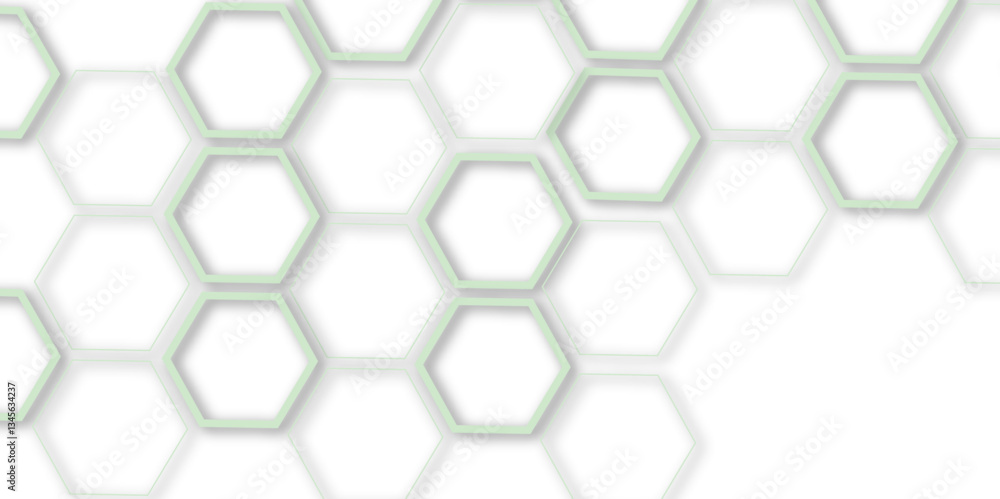 Aufkleber abstract geometric technology out color line hexagon polygonal honeycomb luxury pattern vector backg