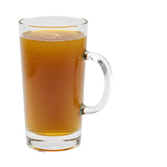Refreshing Herbal Tea Mug on Transparent  background