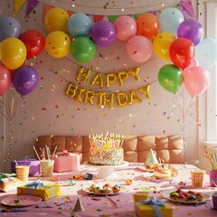 birthday party decoration