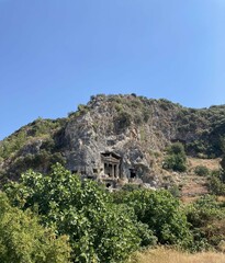 Fototapeta premium temple in the mountain