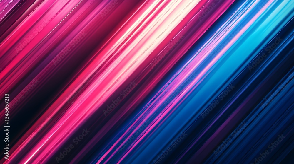 Poster diagonal bands of color create a vibrant and abstract background