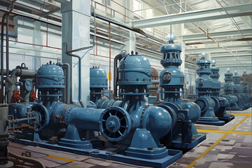 Aerial View of Texas Oil Refinery and Tankers Loading Oil. Photo generative AI
