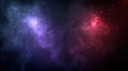 Fototapeta premium Cosmic Nebula, dual colors, space, background, abstract art, website design