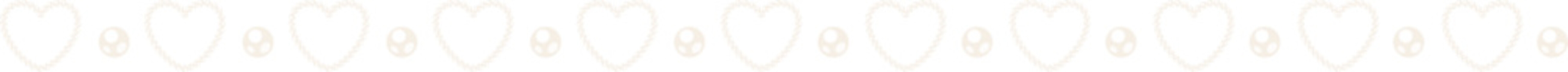 Aesthetic Coquette Cute Heart Pearl Border
