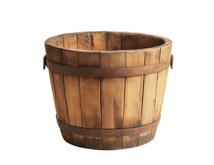 wooden bucket