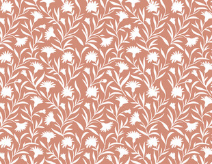 Simple, elegant floral pattern with a vintage feel