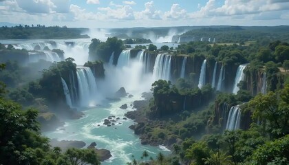 Fototapeta premium Argentina Iguazu Falls