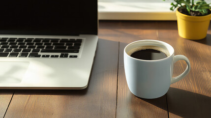 Close-Up of Professional Camera in Urban Setting with Cityscape in Background
