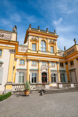 The Baroque Royal Palace in Wilanów, Masovian Voivodeship, Poland	