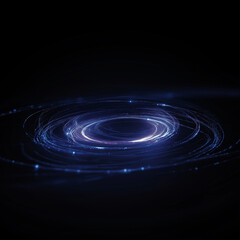 Fototapeta premium blue space background