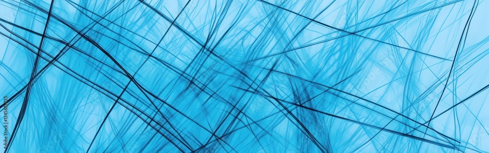 Poster elegant backdrop of soft pastel blue featuring delicate pencil strokes creating a calming visual exp