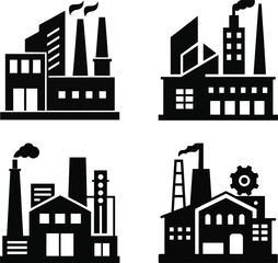 factory icons set