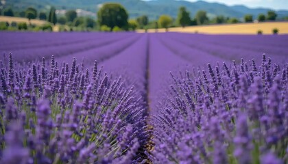 Fototapeta premium Lavender Fields Provence Summer