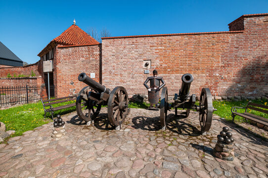 The Mill Gate in Pasłęk, Warmian-Masurian Voivodeship, Poland