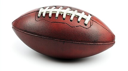 American Football ??A?A" Isolated on a white background.