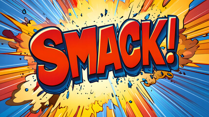 Comic book-style cartoon