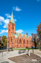 Saint Andrew Bobola's Church. Bydgoszcz, Kuyavian-Pomeranian Voivodeship, Poland	
