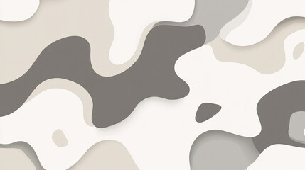 Abstract paper shapes background