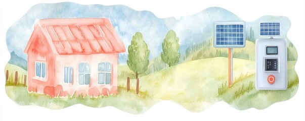 High Capacity Solar Power System with Adjustable Features for Optimal Energy Efficiency and Sustainability