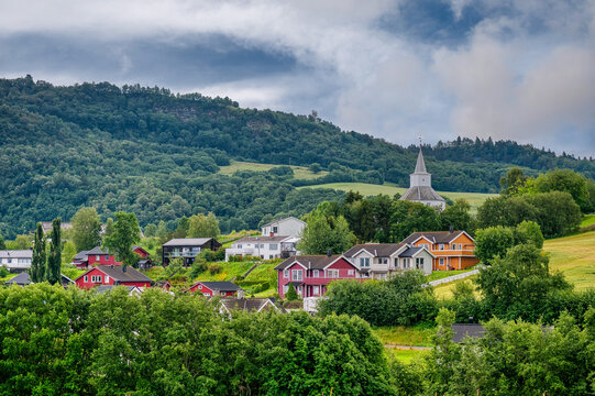 Buvika is a village in Skaun Municipality, Tr&oslash;ndelag County, Norway. It is located at the end of the Gaulosen, an arm of the Trondheimsfjord.