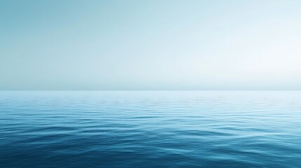 Obraz premium Tranquil Ocean Serenity: A Peaceful Seascape
