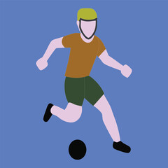 football player icon vector design