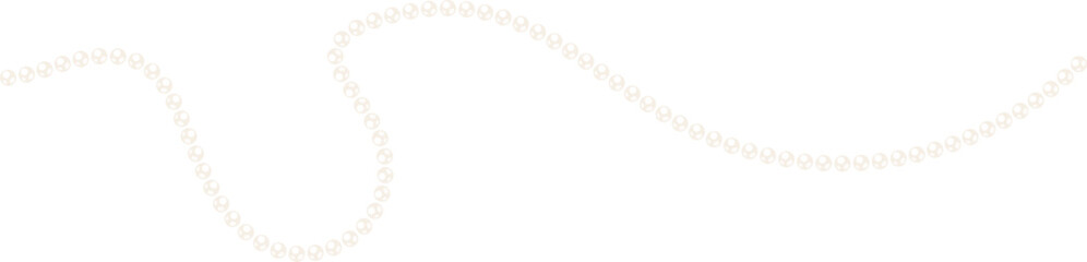 Coquette curved pearl