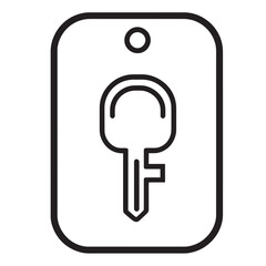 Key Tag Icon