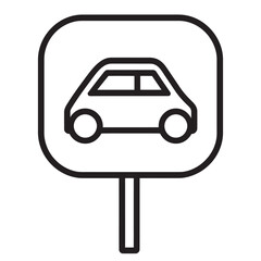 Car Parking Sign