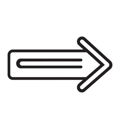 Simple Right Arrow Icon