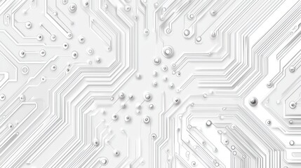 Obraz premium Abstract Circuit Board Pattern Background (1)