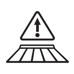 Warning Upward Path
