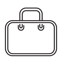 Simple Outline of a Briefcase