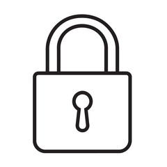Simple lock icon