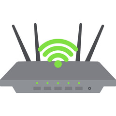 Wifi Router Illustration