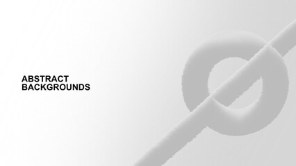 Simple modern white grey abstract background