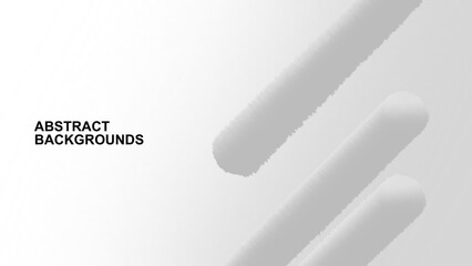 Simple modern white grey abstract background