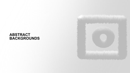 Simple modern white grey abstract background