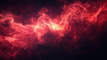 Fototapeta premium Abstract fiery swirling motion