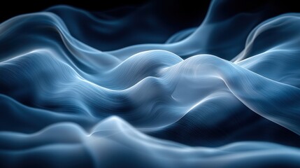 Obraz premium Abstract Flowing Fabric Texture