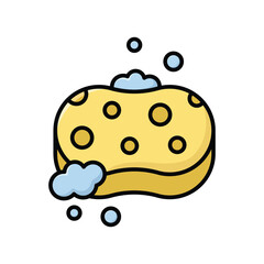 sponge icon vector design template simple and clean