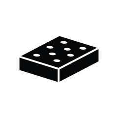 sponge icon vector design template simple and clean