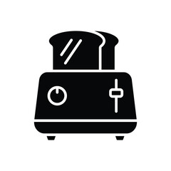 toaster icon vector design temp\late simple and clean
