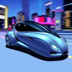 Futuristic Car Design