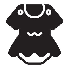 Dress  glyph icon