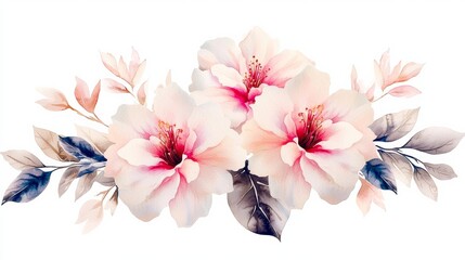 Vibrant spring botanical blossoms