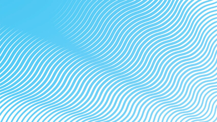 Blue wave line pattern abstract background for backdrop or fabric style