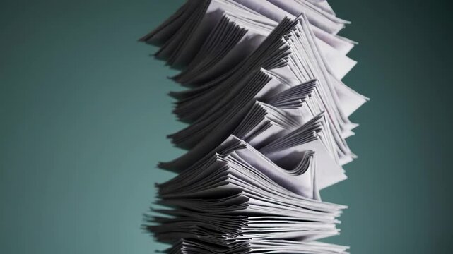 The Stack of Paper Sheets