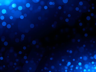blue bokeh background, Abstract bright glitter blue background