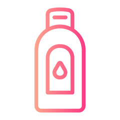 baby oil gradient icon